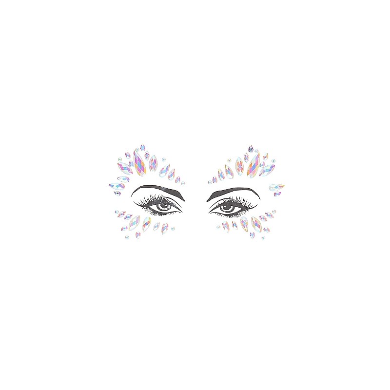 OUCH, Body Jewelry Stickers, που Φωσφορίζουν, μάτια