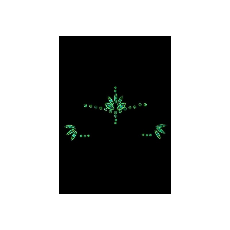 OUCH, Body Jewelry Stickers, που Φωσφορίζουν, μάτια