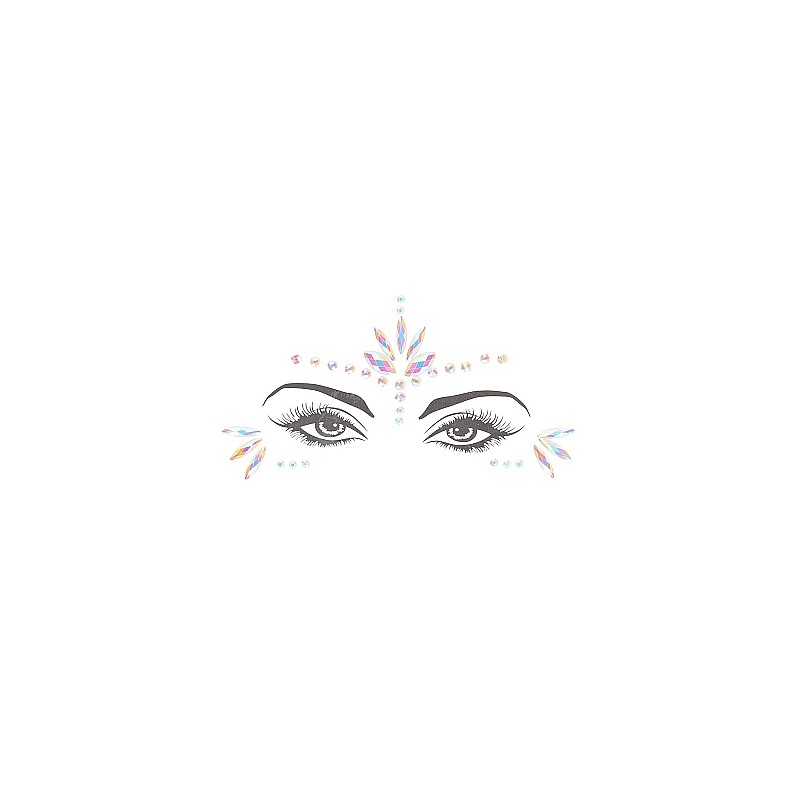 OUCH, Body Jewelry Stickers, eyes