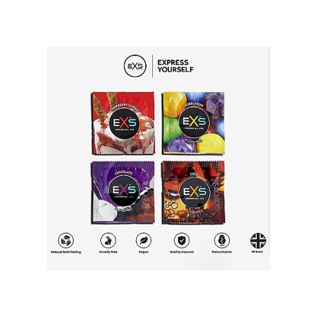 EXS, Mixed Flavours, Retail Pack, 48 pcs