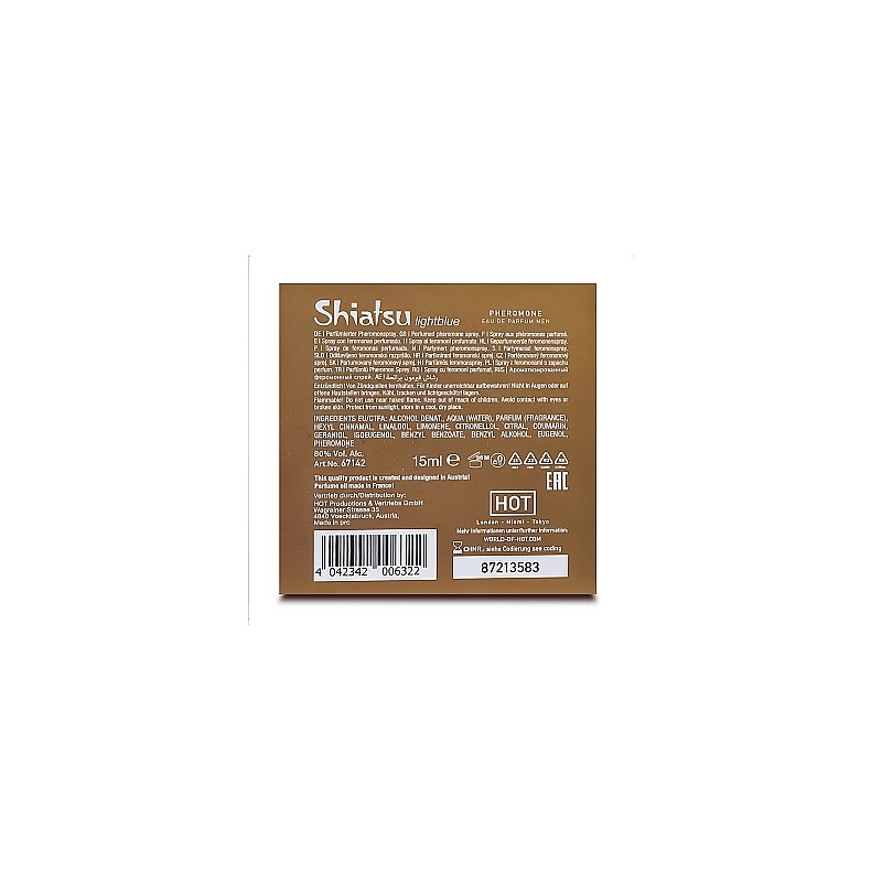 HOT, Man Lightblue, Αντρική Φερομόνη, Με Άρωμα , 15 ml