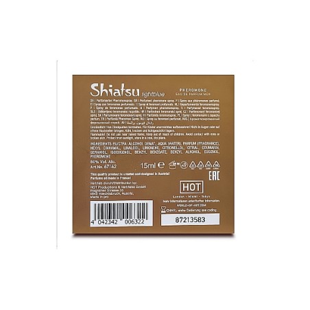 HOT, Man Lightblue, Αντρική Φερομόνη, Με Άρωμα , 15 ml