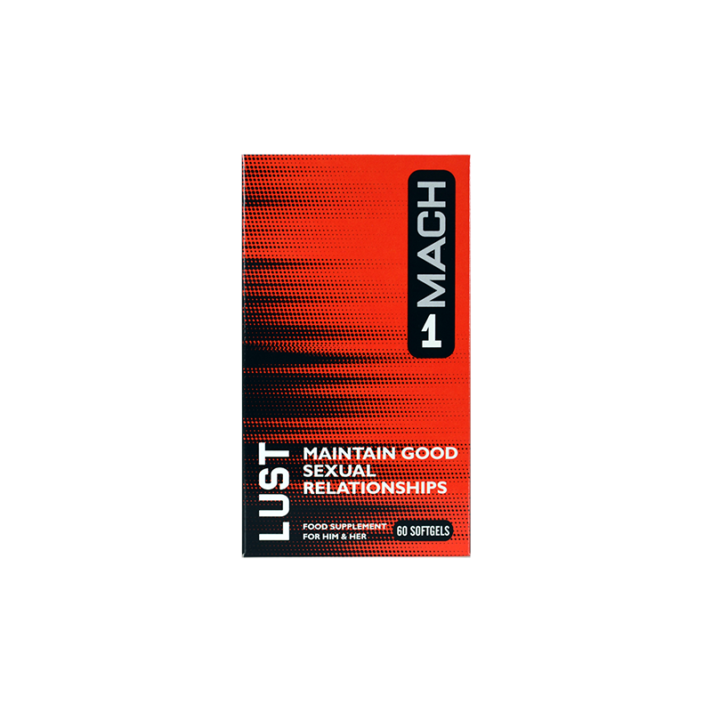 Mach 1 Lust, Διεγερτικό, Φυτικό, Συμπλήρωμα, για Άντρες, 60τμχ
