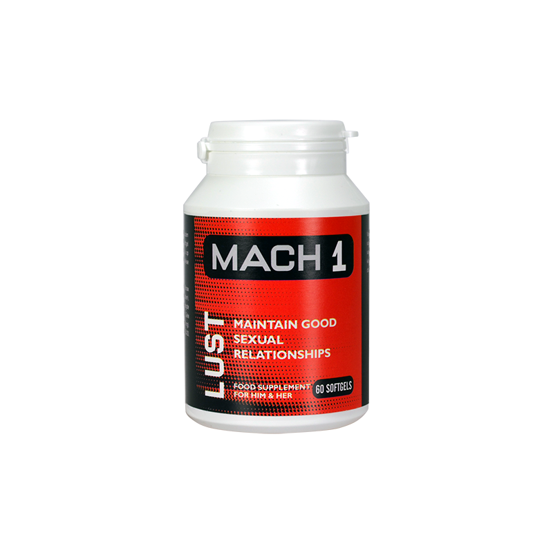 Mach 1 Lust, Διεγερτικό, Φυτικό, Συμπλήρωμα, για Άντρες, 60τμχ
