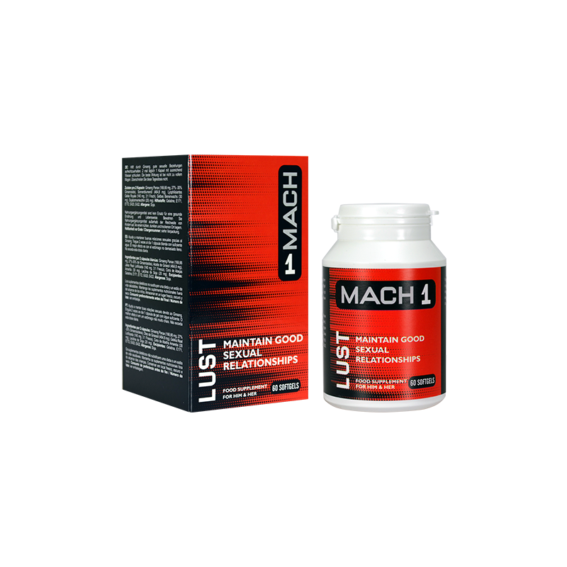Mach 1 Lust, Διεγερτικό, Φυτικό, Συμπλήρωμα, για Άντρες, 60τμχ