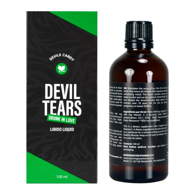 Devils Candy, Devil Tears, Sex Booster, Liquid, 100ml