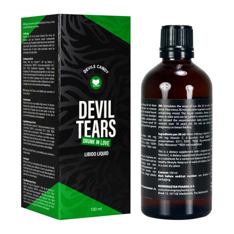 Devils Candy, Devil Tears, Διεγερτικές, Σταγόνες, 100ml