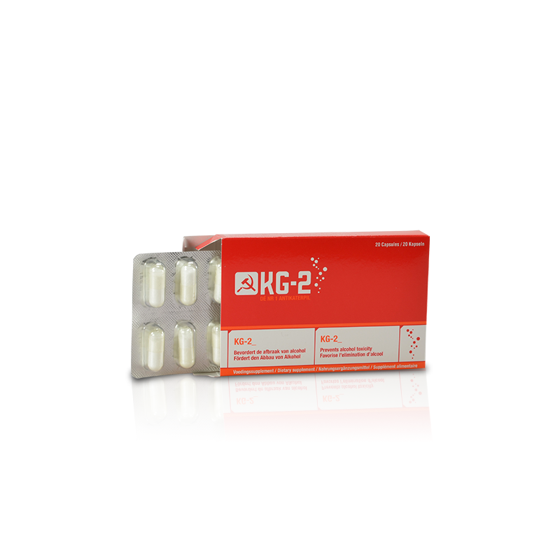KG-2, Anti-Hangover, Pill, 10τμχ