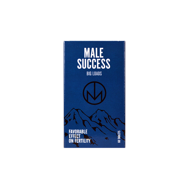 Male Success, Big Loads, Men Sex Boosters, 60pcs