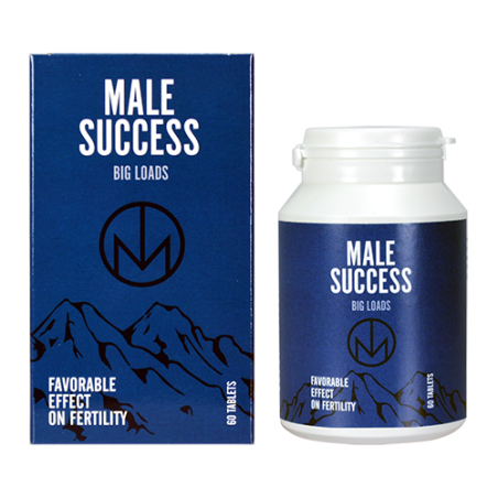 Male Success, Big Loads, Men Sex Boosters, 60pcs