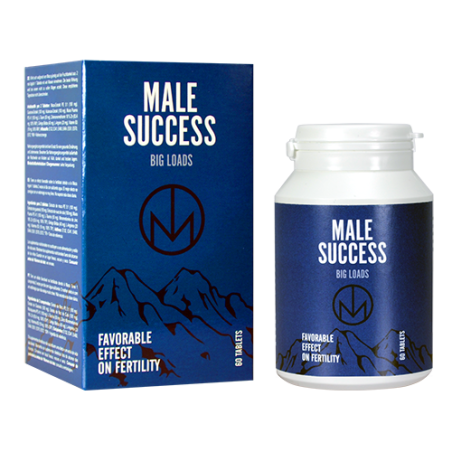 Male Success, Big Loads, Men Sex Boosters, 60pcs