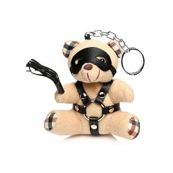 XR Brands, BDSM, Teddy Bear, Keychain, Tan