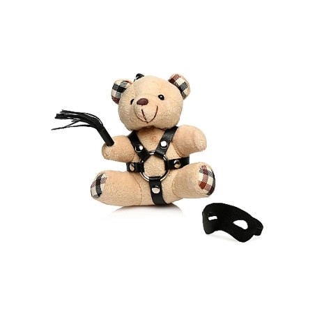 XR Brands, BDSM, Teddy Bear, Keychain, Tan