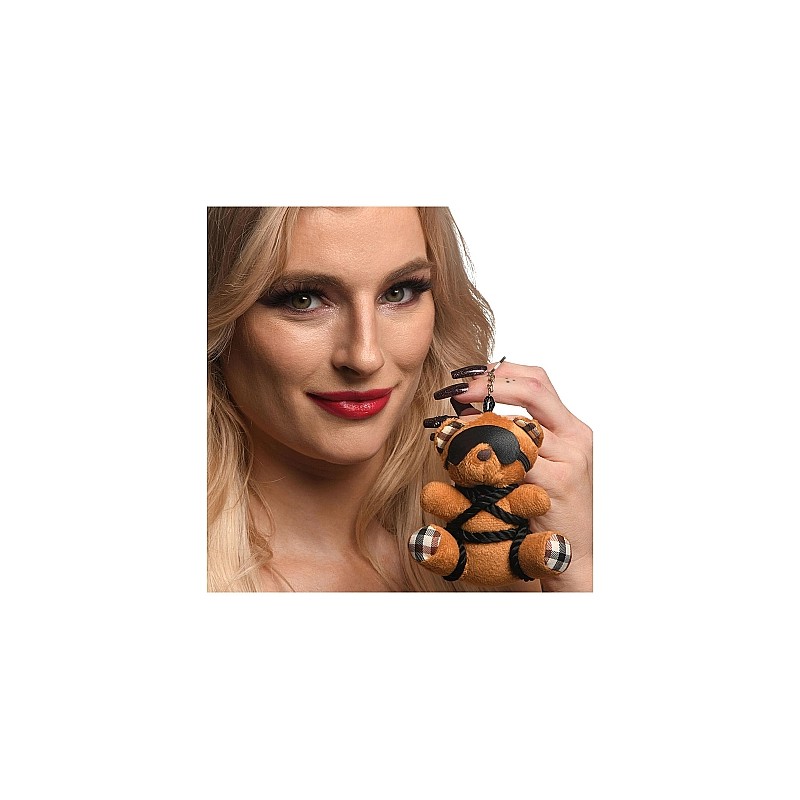 XR Brands, Rope Teddy Bear, Μπρελόκ Κλειδιών, Καφέ