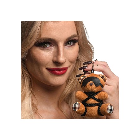 XR Brands, Rope Teddy Bear, Μπρελόκ Κλειδιών, Καφέ