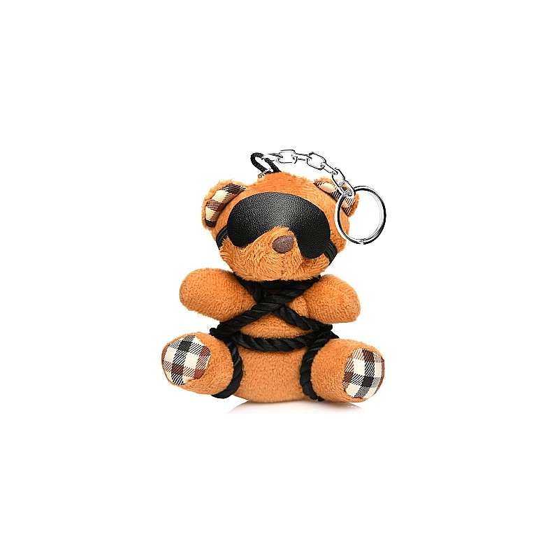 XR Brands, Rope Teddy Bear, Μπρελόκ Κλειδιών, Καφέ