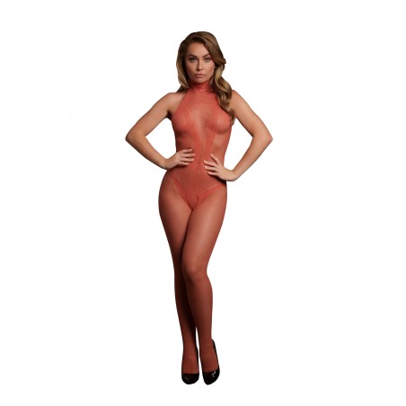 LE DÉSIR | Sunset Glow | Fishnet and Lace Bodystocking | Size: XS/XL