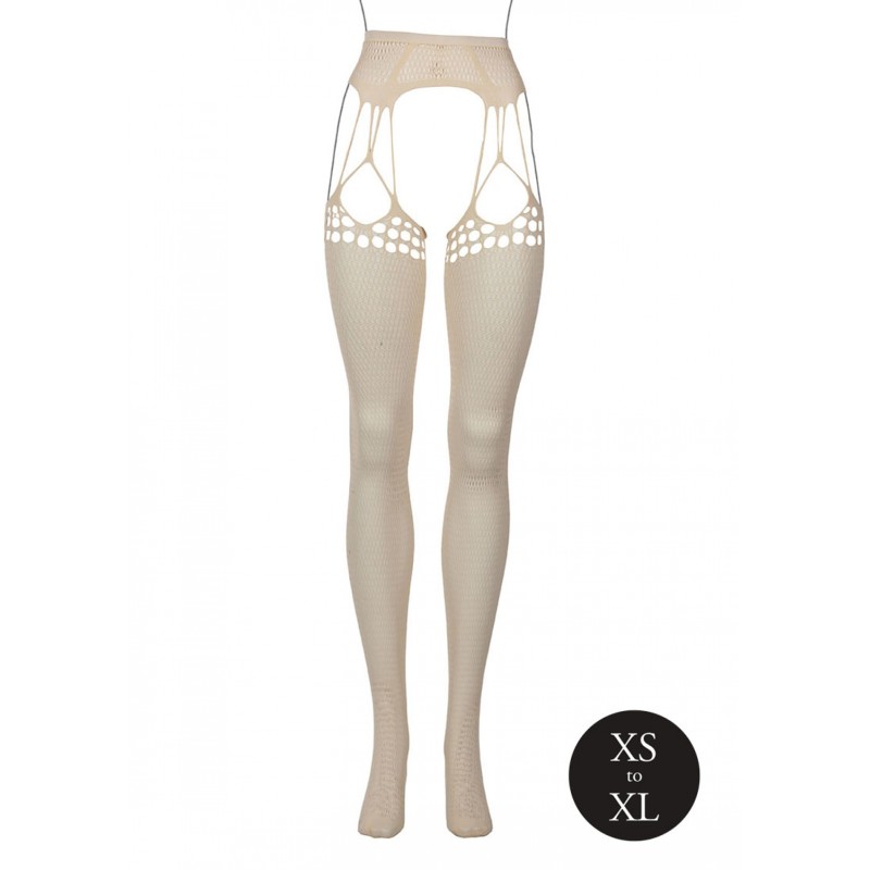 LE DÉSIR | Shredded Suspender Pantyhose | Sandy Beach | Size: XS/XL