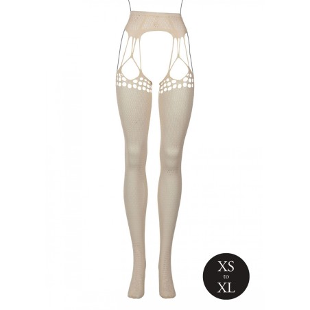 LE DÉSIR | Shredded Suspender Pantyhose | Sandy Beach | Size: XS/XL