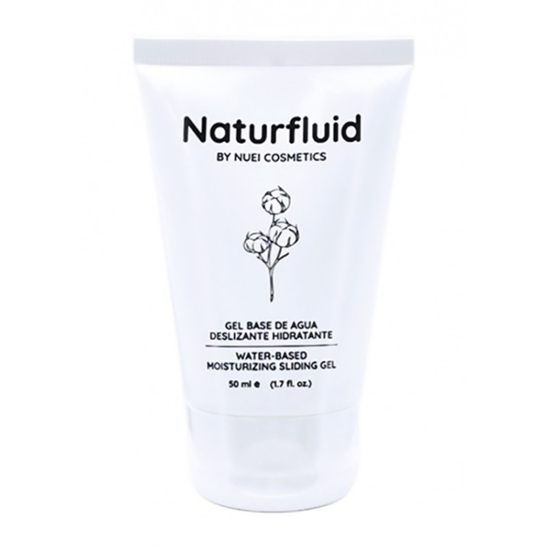NATURFLUID, Extra Thick, Water-Based, Sliding Gel, 50 ml