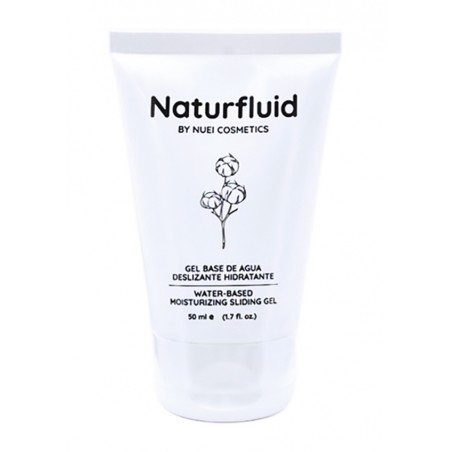 NATURFLUID, Extra Thick, Water-Based, Sliding Gel, 50 ml