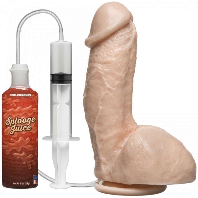 The, Amazing, Squirting, Realistic, Cock, Skin