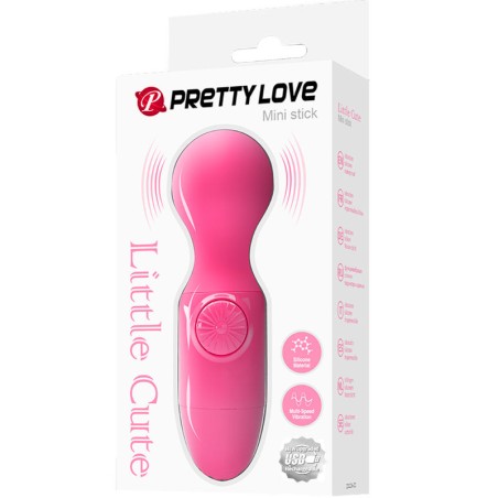 PRETTY LOVE, MINI STICK, WAND, LITTLE CUTE, magenta