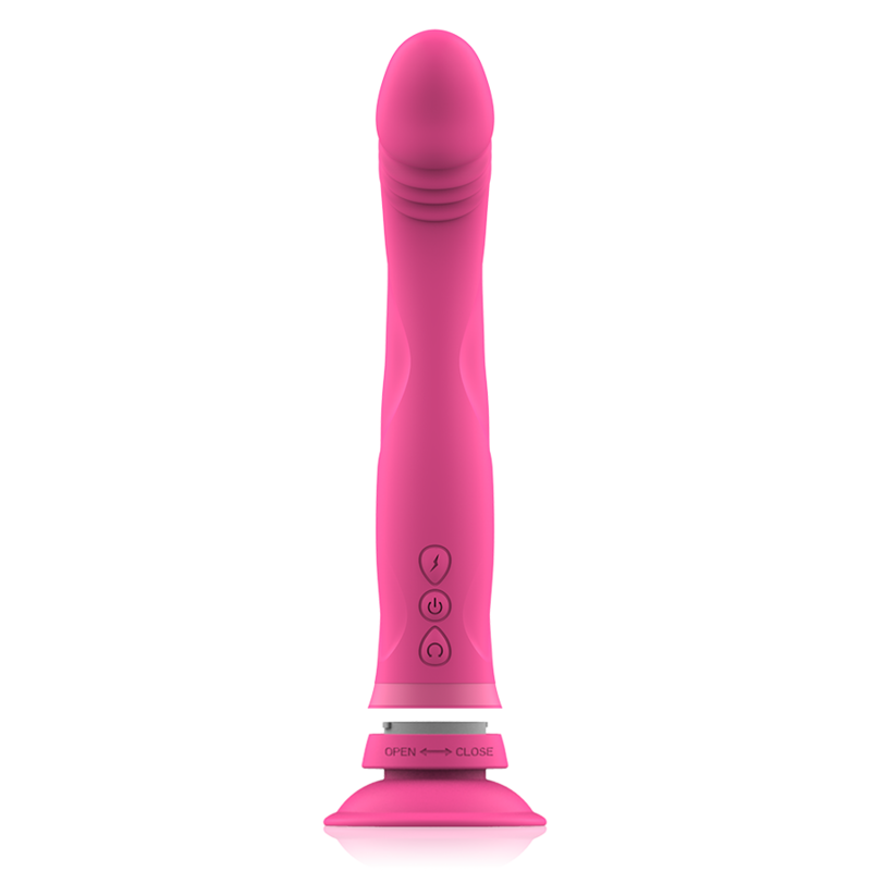 INTENSE, MICHELANGELO, Silicone,  Dildo, Vibrator, Pink
