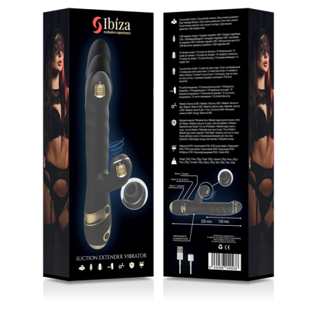 IBIZA, Up & Down, Vibrator, Clitoris Suction
