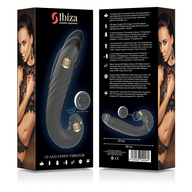 IBIZA, CLIP, Up & Down, Thruster, + Δόνηση, + Κλειτοριδική Αναρρόφηση