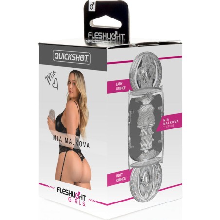 FLESHLIGHT, QUICKSHOT, MIA MALKOVA, Anal & Vaginal