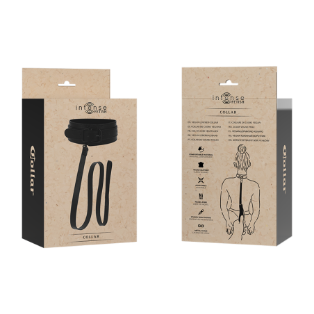 INTENSE FETISH, VEGAN, LEATHER, COLLAR