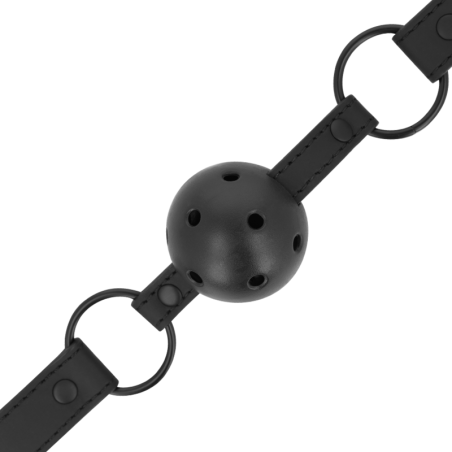 INTENSE FETISH, VEGAN LEATHER, BALL GAG