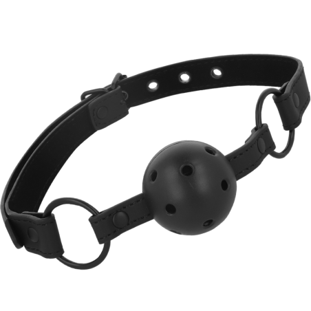 INTENSE FETISH, VEGAN LEATHER, BALL GAG