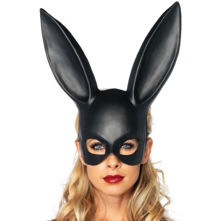 LEG AVENUE | MASQUERADE RABBIT MASK - BLACK