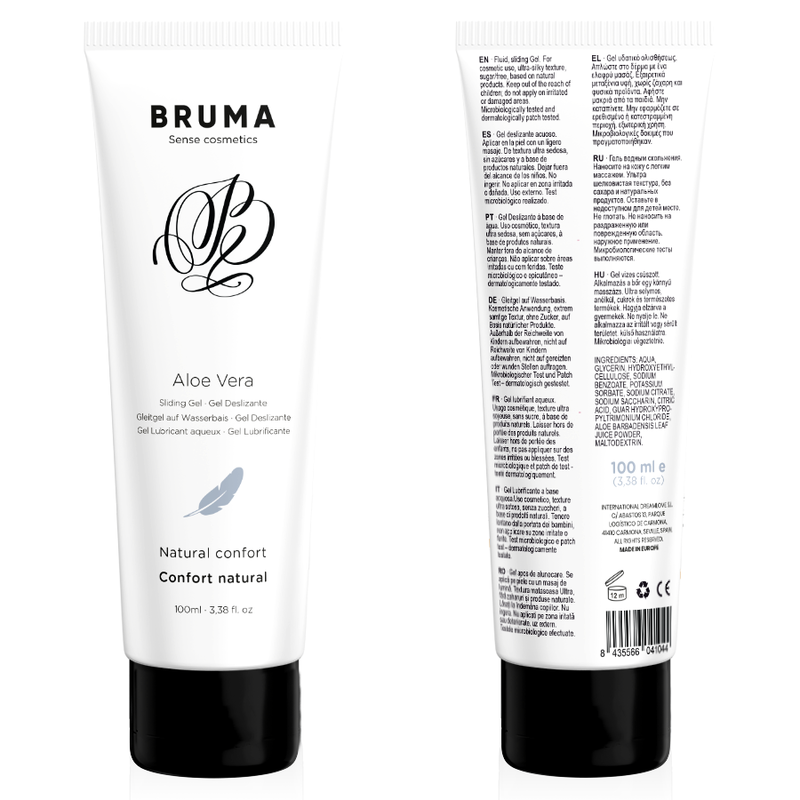 BRUMA, ALOE VERA, Sliding Gel, Natural Confort, 100ml
