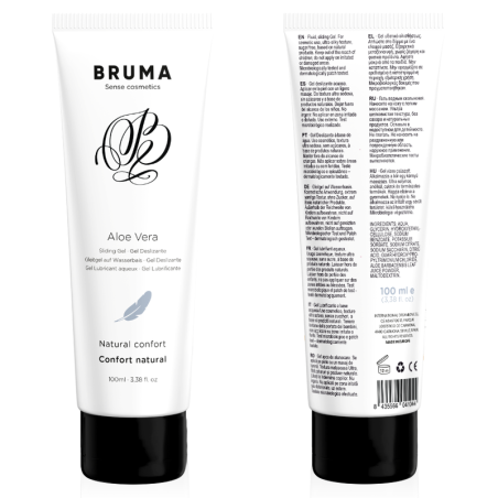 BRUMA, Sliding Gel, Natural Comfort,  Aloe Vera ,100ml