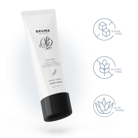 BRUMA, Sliding Gel, Natural Comfort,  Aloe Vera ,100ml