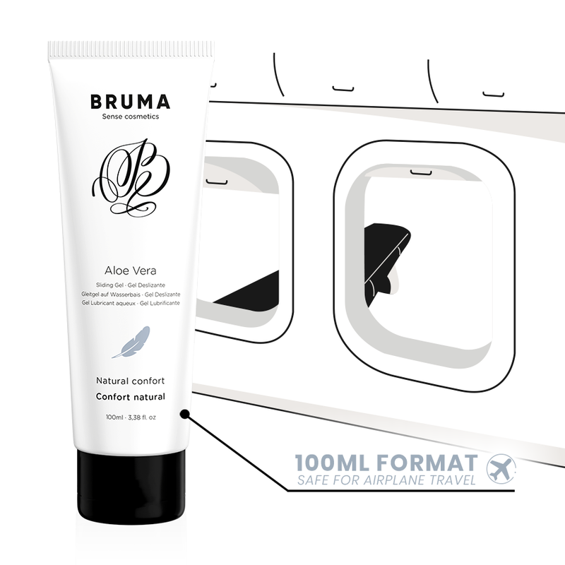 BRUMA, Sliding Gel, Natural Comfort,  Aloe Vera ,100ml