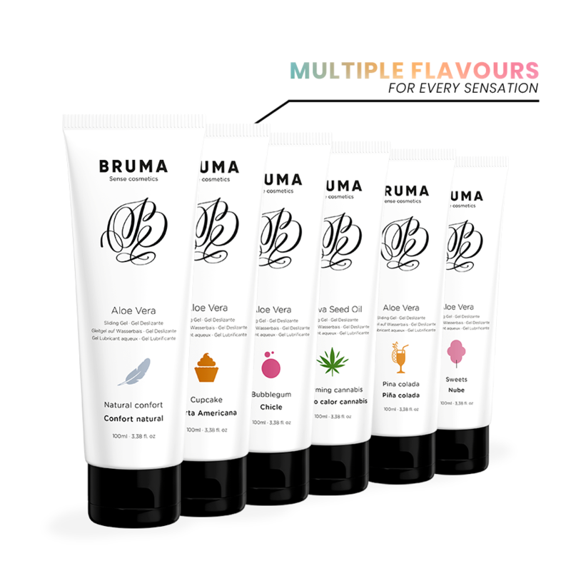 BRUMA, Sliding Gel, Natural Comfort,  Aloe Vera ,100ml