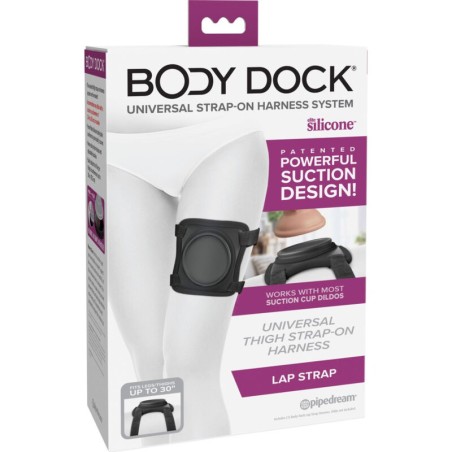 PIPEDREAM, BODY DOCK, LAP STRAP, HARNESS