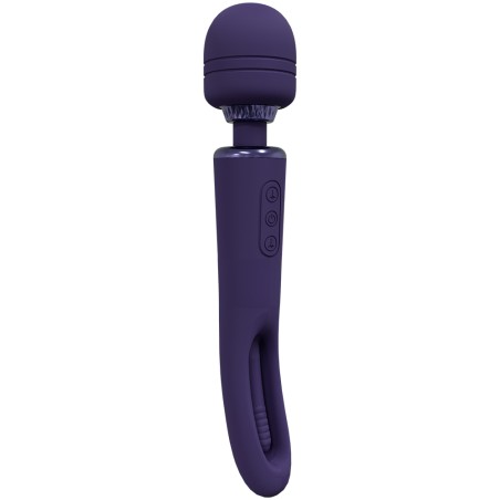 Vive, Kiku, Double Ended, Wand, Με G-Spot, Flapping, Διεγερτή ,Μοβ
