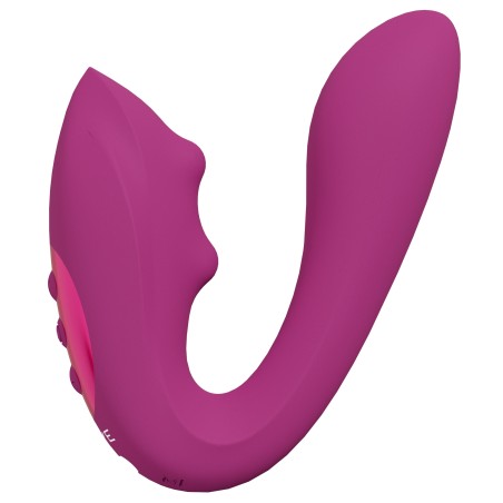 VIVE, Yuki, Dual Motor, G-Spot Vibrator, with Massaging Beads, pink