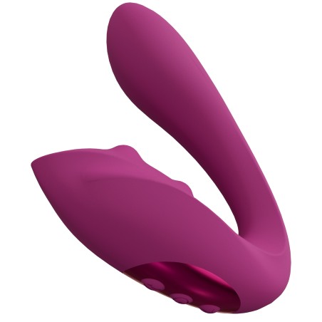 VIVE, Yuki, Dual Motor, G-Spot Vibrator, with Massaging Beads, pink