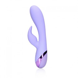 LoveLine, Smooth, Silicone, Rabbit, Vibrator, Digital Lavender