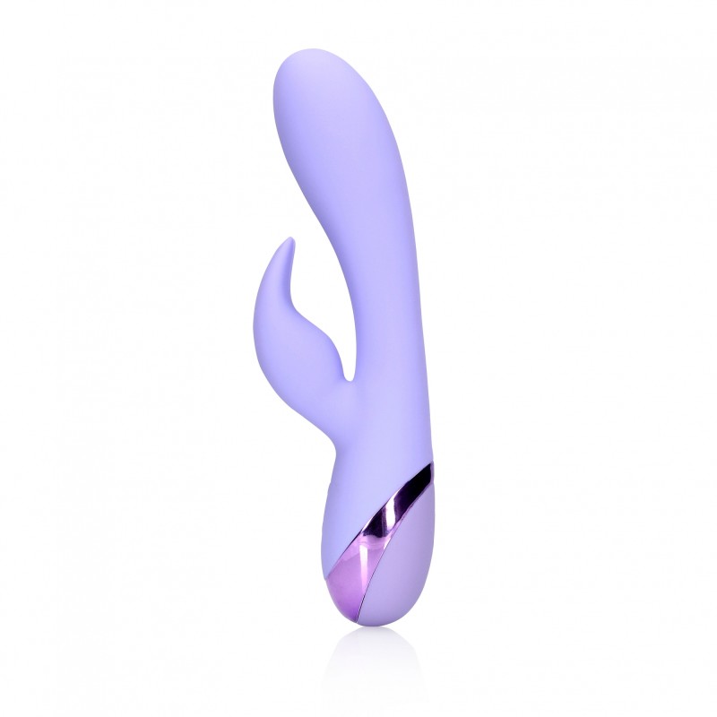 LoveLine, Smooth, Silicone, Rabbit, Vibrator, Digital Lavender