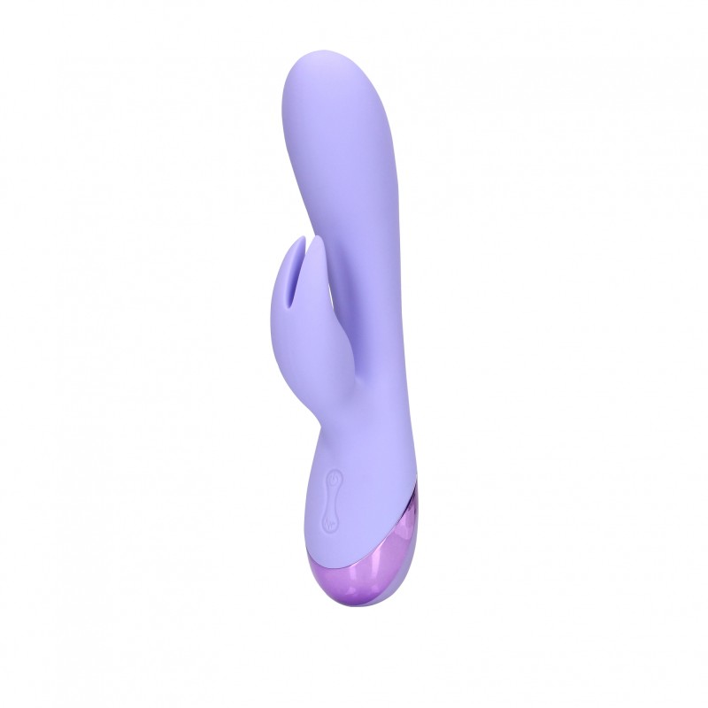 LoveLine, Smooth, Silicone, Rabbit, Vibrator, Digital Lavender