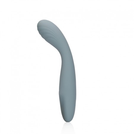 LoveLine, Ultra Soft, Silicone, G-Spot, Vibrator, Basalt Grey