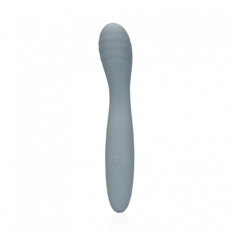 LoveLine, Ultra Soft, Silicone, G-Spot, Vibrator, Basalt Grey