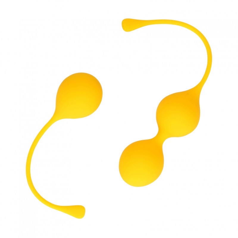 LoveLine, Silicone, Kegel Balls, Training Set, Carambola